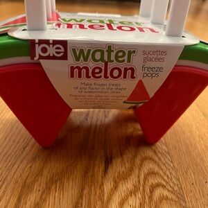 Joie Red and Green Watermelon Popsicle Mold